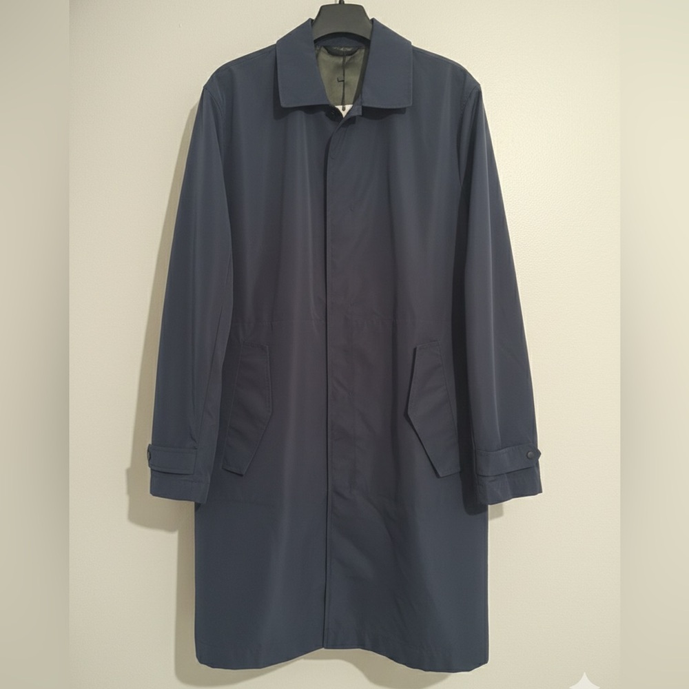 NWT ZARA Rain Coat Water-Repellent Windbreaker Unlined Men’s Size M